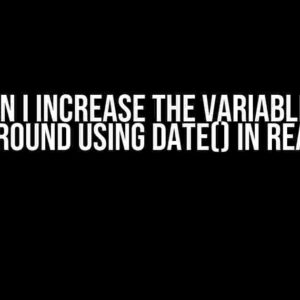 How Can I Increase the Variable in the Background Using Date() in React JS?