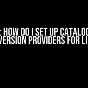 jOOQ: How do I set up Catalog and Schema Version Providers for Liquibase?