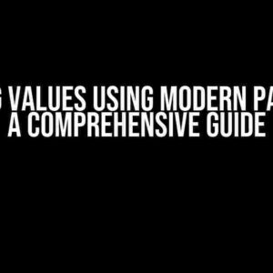 Mapping Values using Modern Packages: A Comprehensive Guide