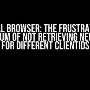 MSAL Browser: The Frustrating Conundrum of Not Retrieving New Tokens for Different ClientIds