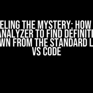 Unraveling the Mystery: How to Get Rust-Analyzer to Find Definitions of Hashbrown from the Standard Library in VS Code